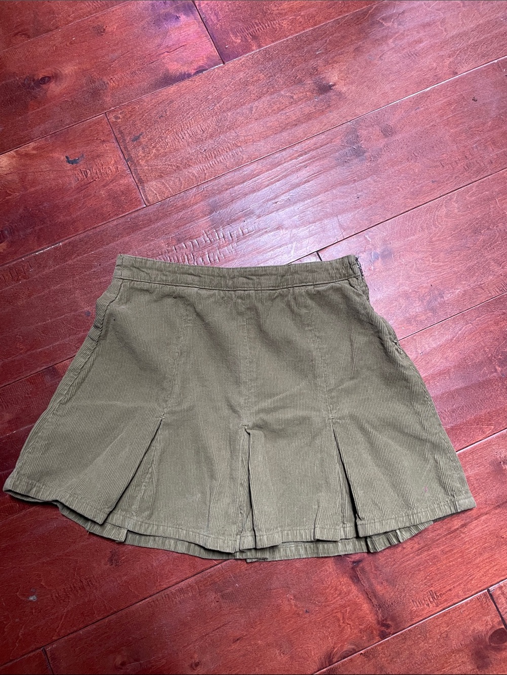 BDG Urban Outfitters Green Corduroy Mini Skirt